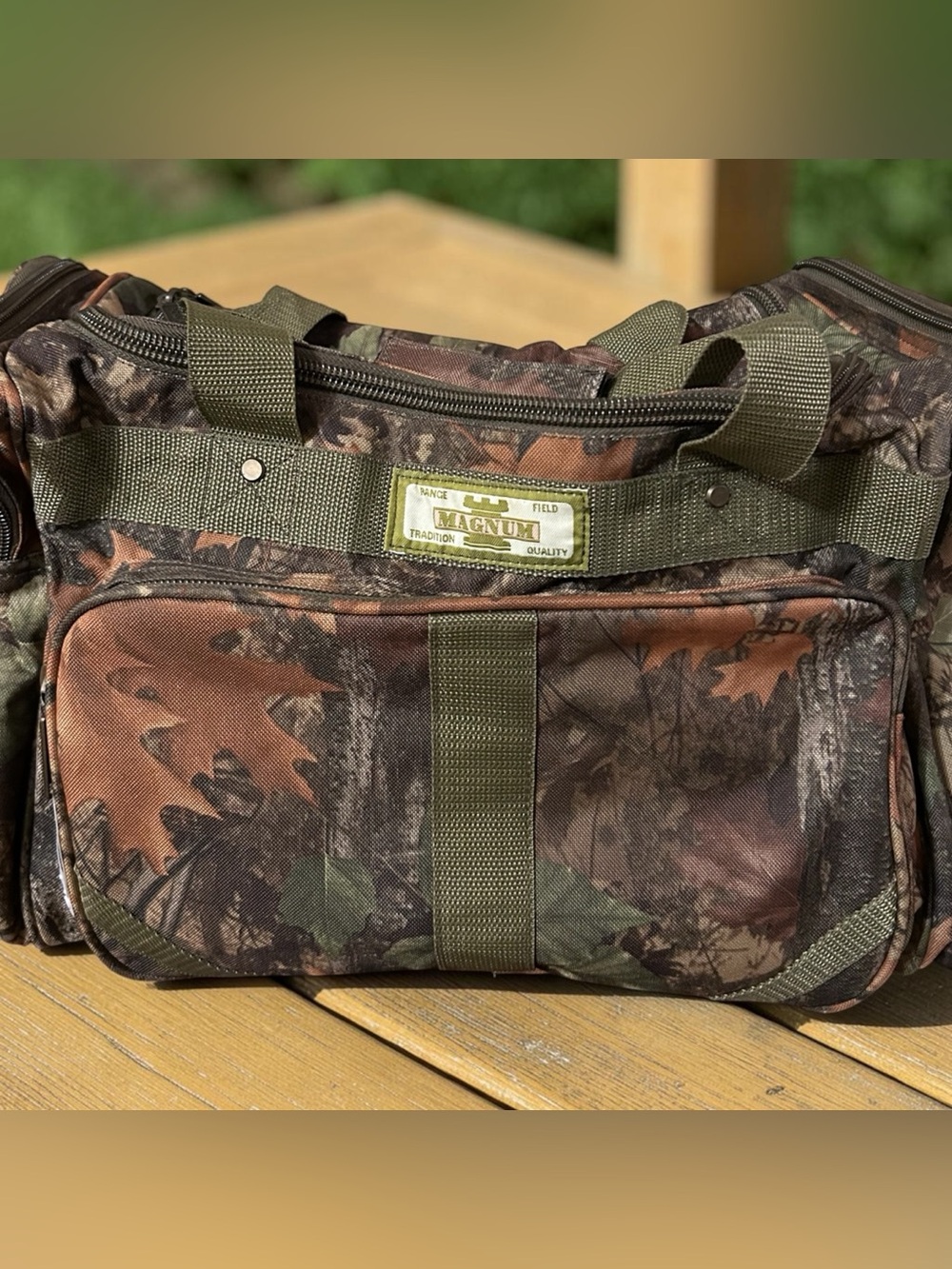 Wittenburg Magnum Camouflage Hunting Gear Canvas Duffle Bag Luggage Travel